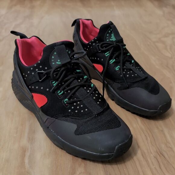Nike‎ Air Huarache Utility PRM Hologram 2015 Men's 7 Shoes Sneakers 806979-006 - Picture 5 of 7